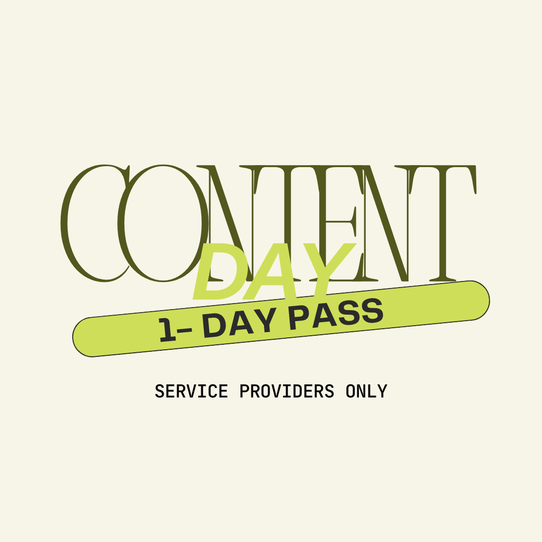 Content Day 1-Day Pass